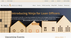 Desktop Screenshot of ninjaselling.com